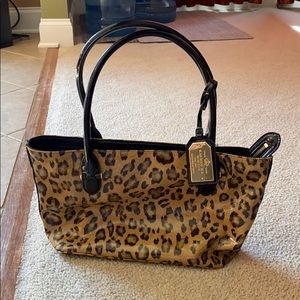 Ralph Lauren Cheetah Purse Bag